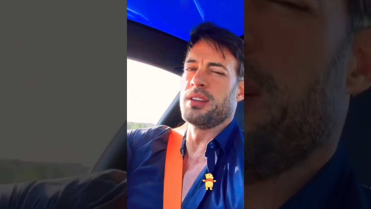 WILLIAM LEVY CANTANDO JULIO IGLESIAS ENQUANTO DIRIGE 😍🔥😬 #williamlevy #julioiglesias #gala