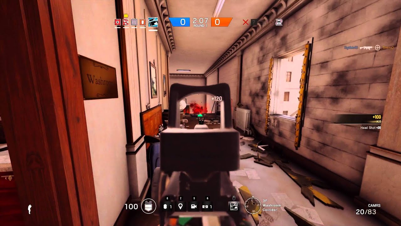Rainbow Six Siege - Awesome One Shot Headshot