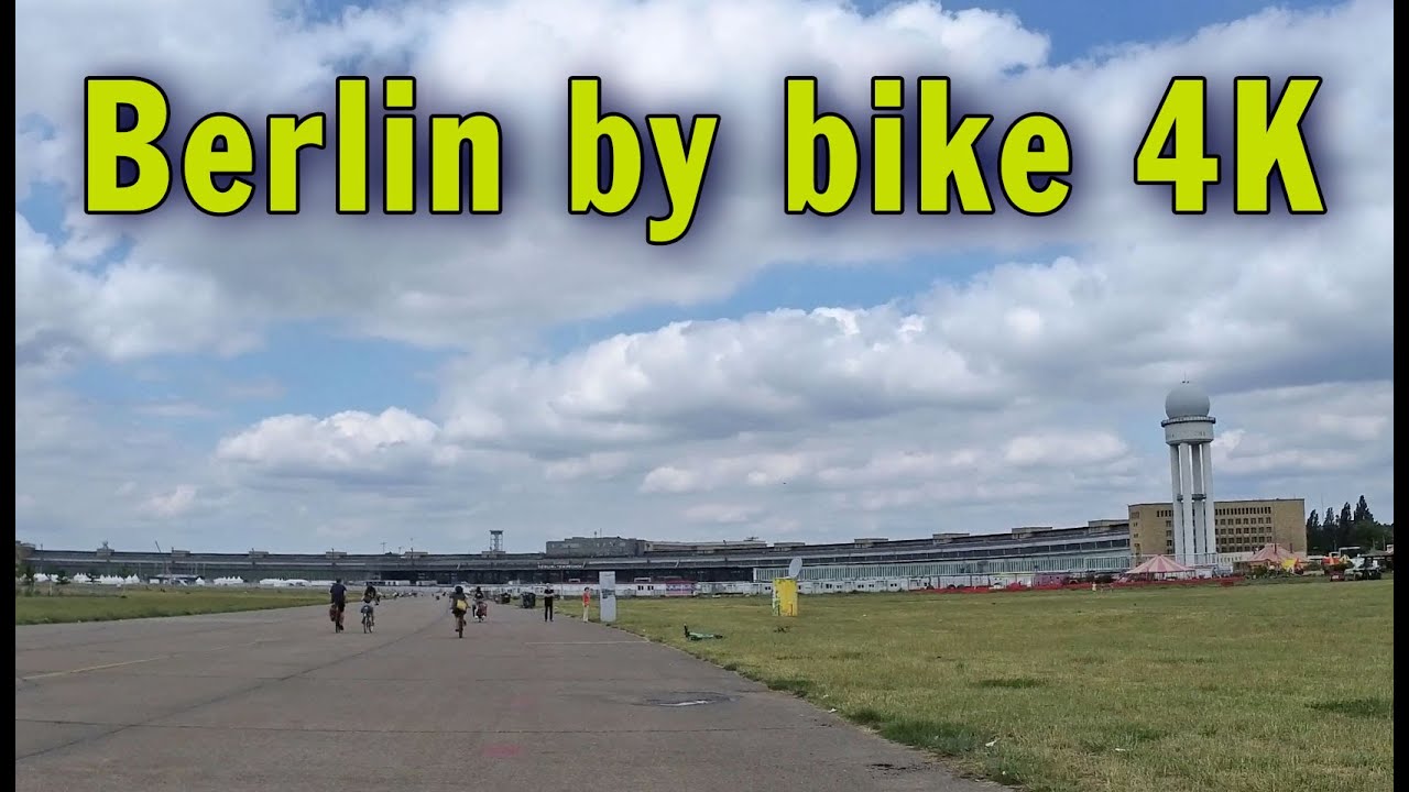 Berlin by bike & 4K - Eine Runde um das Tempelhofer Feld, Nordbahn rauf, zurück Südbahn