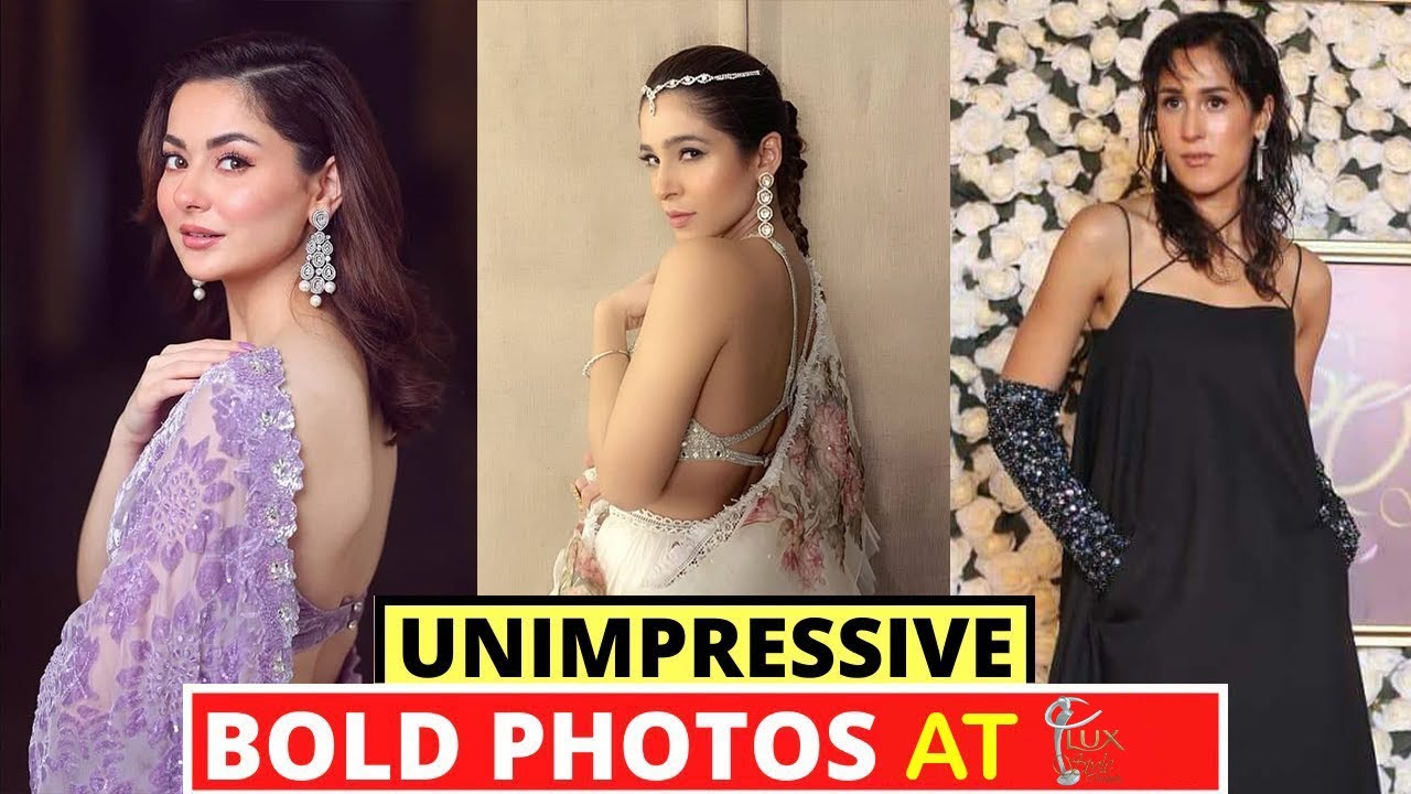 Top 10 Bold Dresses Of Pakistani Actresses At LUX Style Aawrd Show!!!!!!