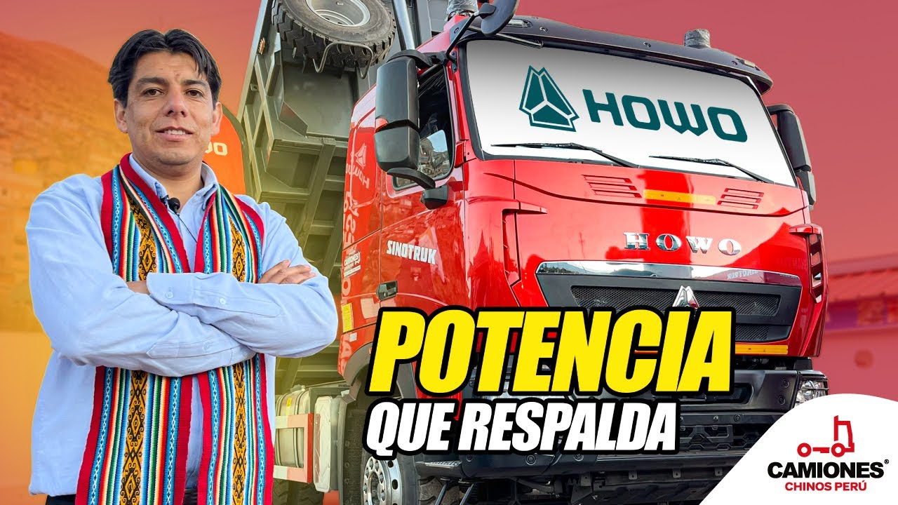 CONOCE EL VOLQUETE HOWO T7H 480 HP | RESISTENCIA, TECNOLOGÍA Y POTENCIA EN 16 M³