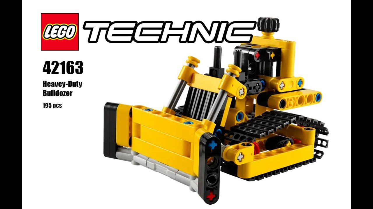 LEGO&reg; Technic&trade; | Heavy-Duty Bulldozer (42163) | Build | @MarkBuildsBRIX