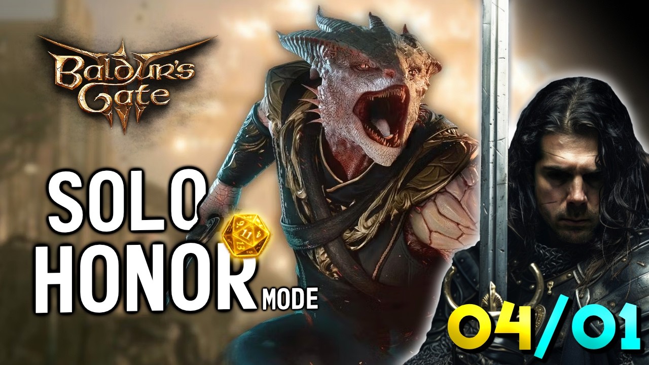 Baldur's Gate 3 Solo Honour Mode Part 4 & 1: I hate Sheep...