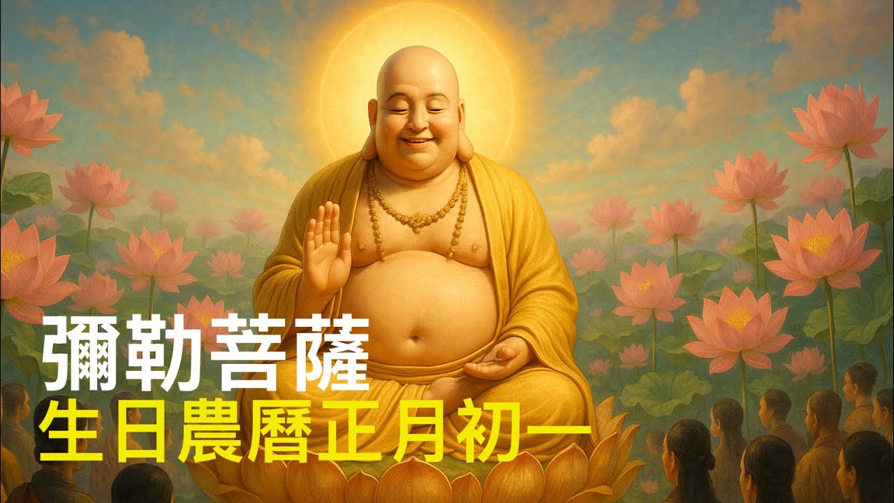 （26/02/17）彌勒菩薩的介紹（生日農曆正月初一）恭賀大眾～新年快樂、吉祥如意～