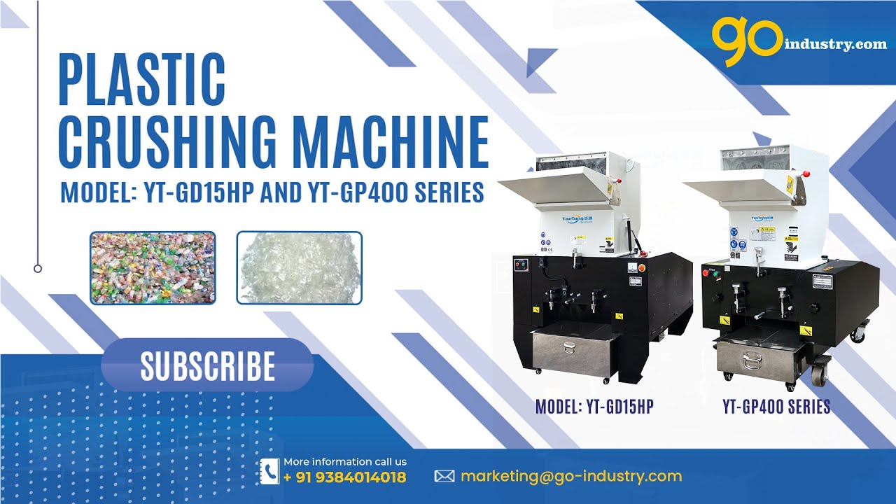 Plastic Crushing Machine | YT-GD15HP | YT-GP400 series | go-industry