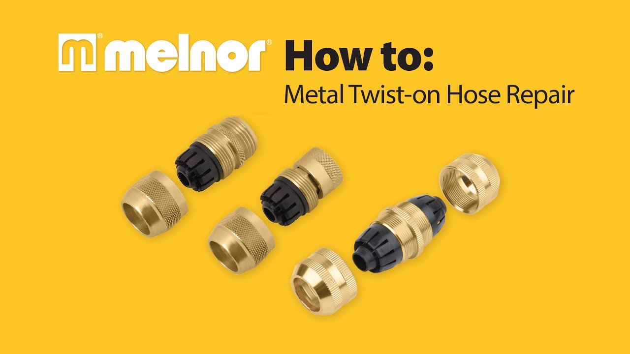 Melnor® How To: Metal Twist-on Hose Repair