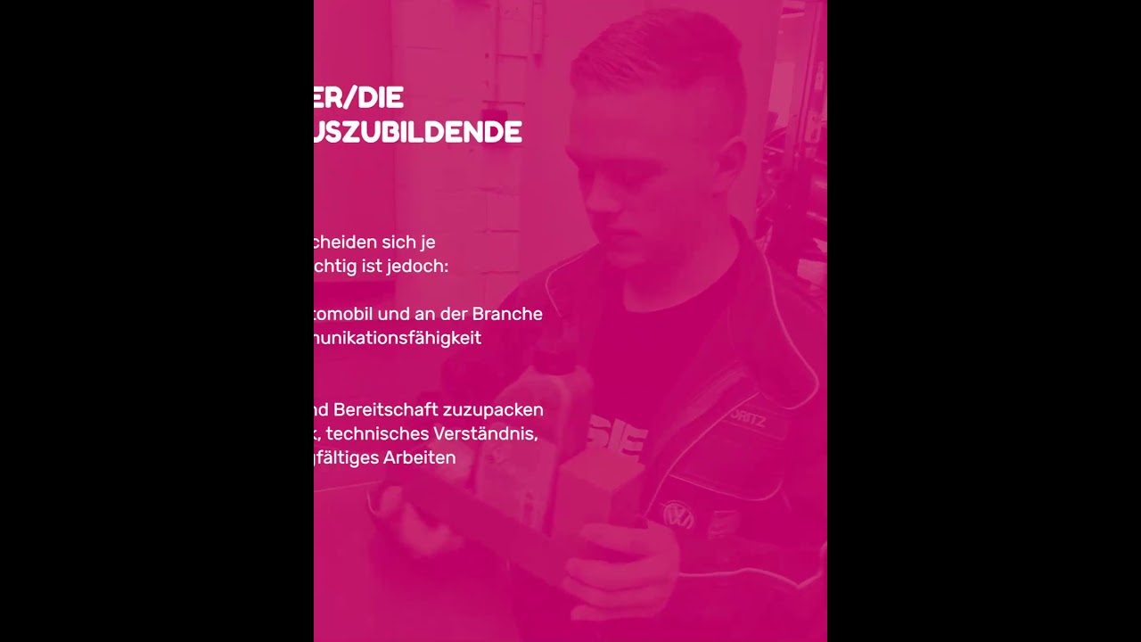 #azubimenden - Autohaus ROSIER - Ausbildungsinfos