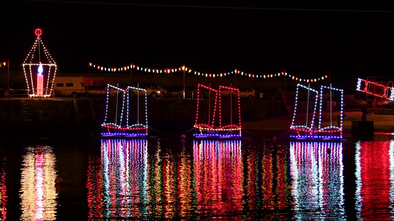 Mousehole Lights 4K Timelapse