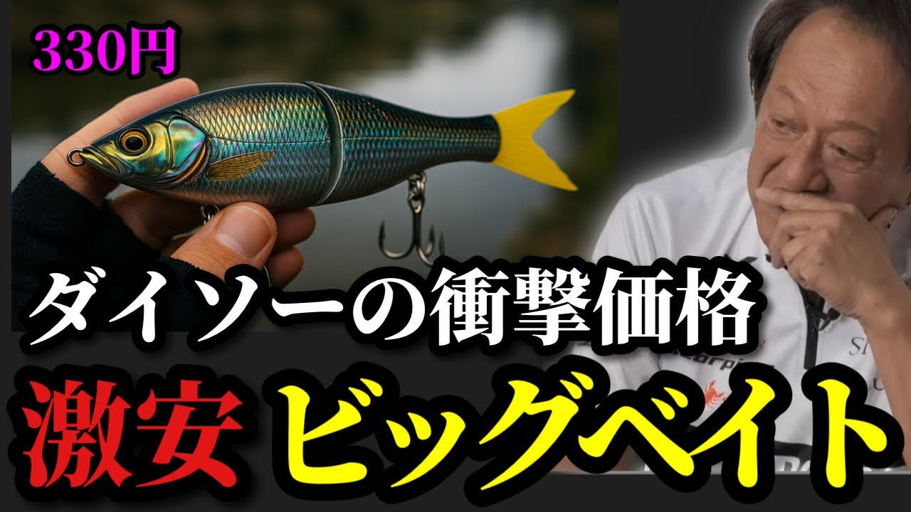 【村田基】※330円のダイソービッグベイトは‥※【村田基切り抜き】