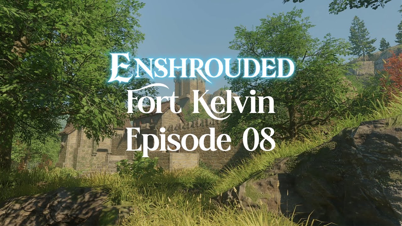 Enshrouded : Fort Kelvin Rebuild ASMR - No voice No music - Episode 8
