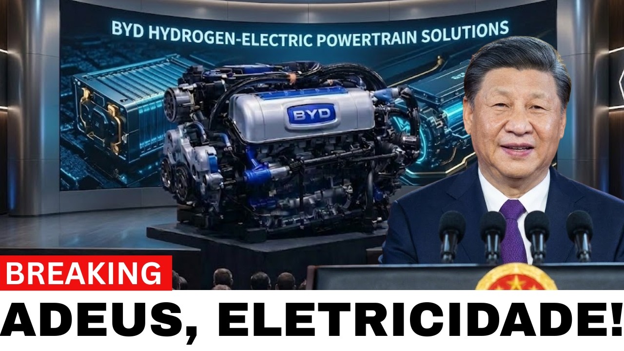 A revelação do novo motor da China acaba de abalar toda a indústria de veículos elétricos!