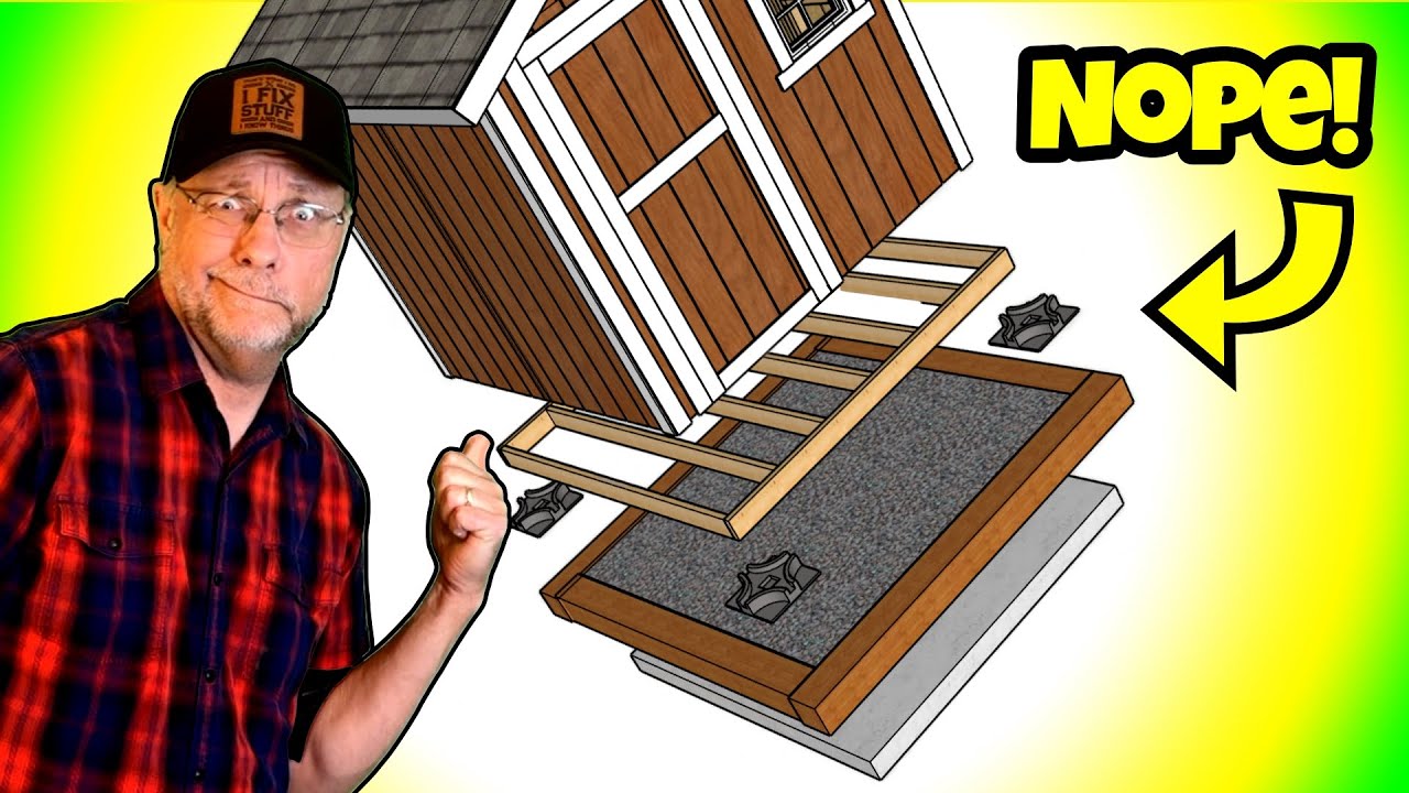 3 Shed Base Options — Plus the One I Actually Used