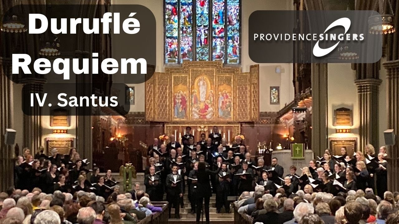 Duruflé Requiem, IV. Santus