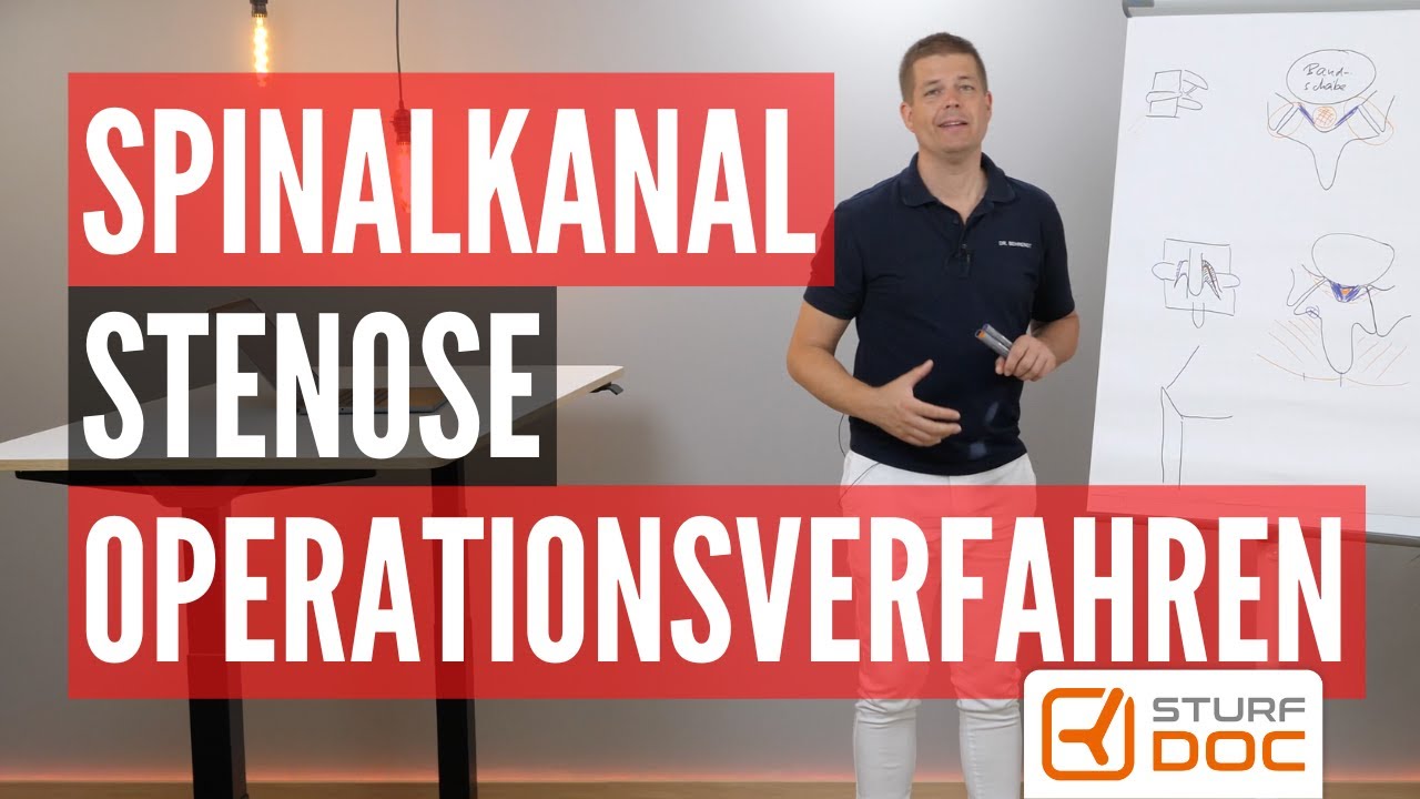 Spinalkanalstenose - Das sind die Operationsverfahren