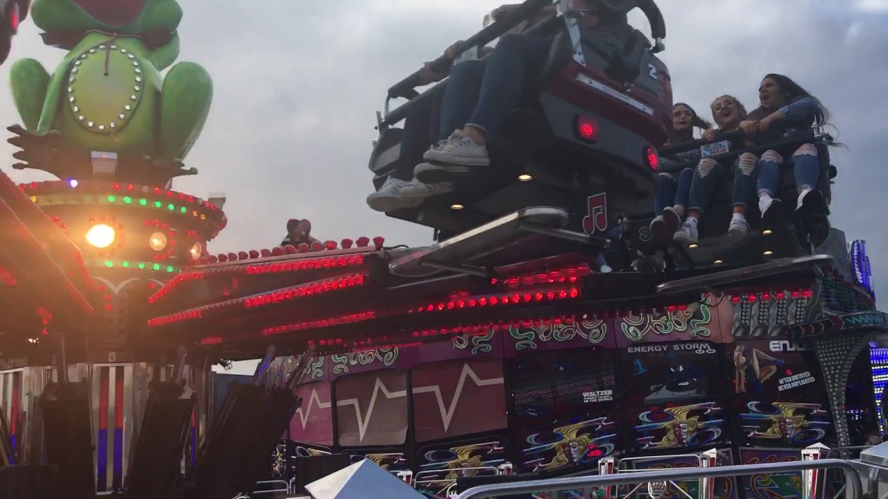 Billy crows king frogs off ride hoppings 2017
