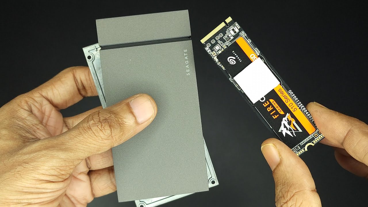 Seagate Firecuda Gaming SSD - Disassembly/Extracting NVMe Drive