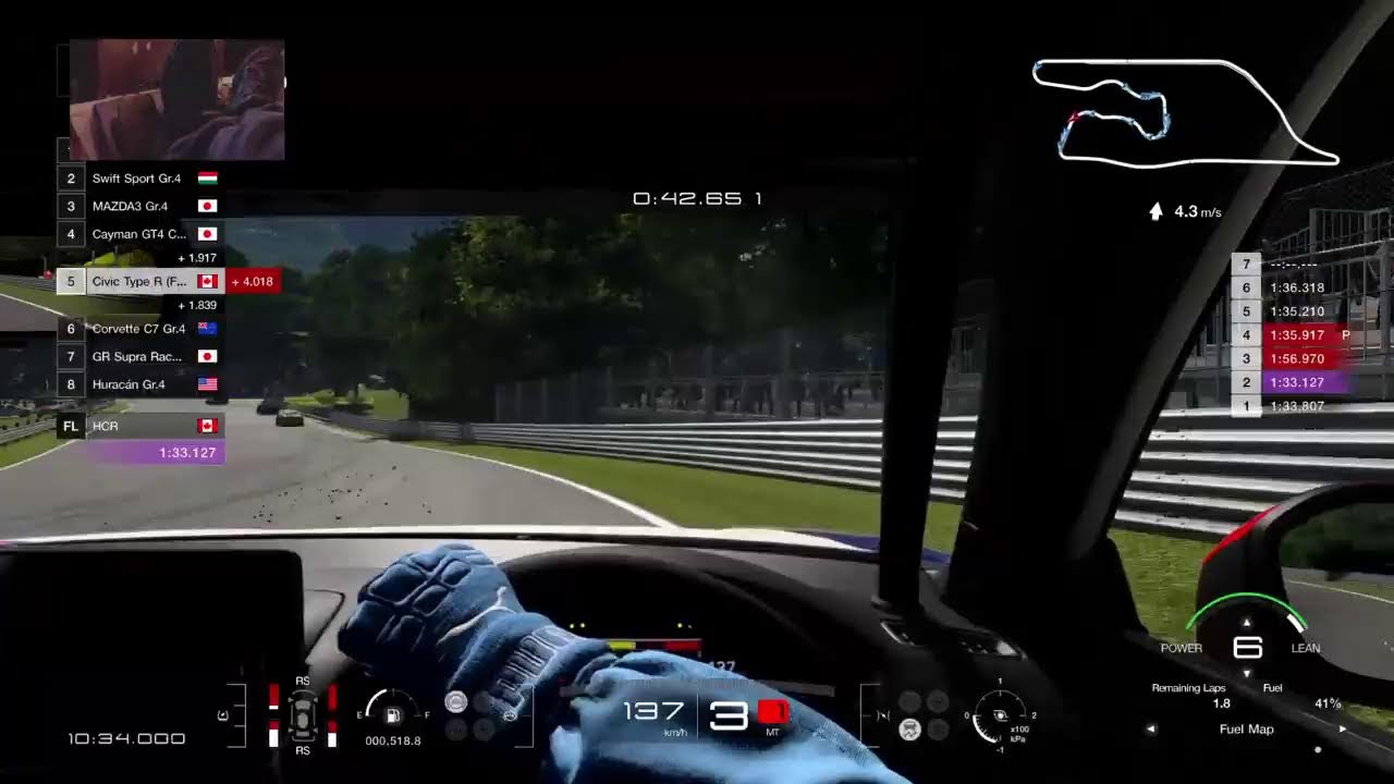 HandicapRacer - GT7 - ***Foot-Cam***