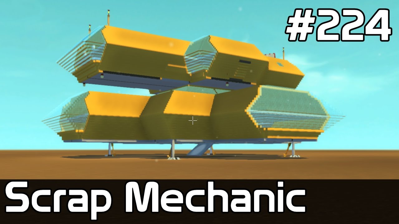 Scrap Mechanic Po Polsku [#224] ROZWALMY to Ogromne