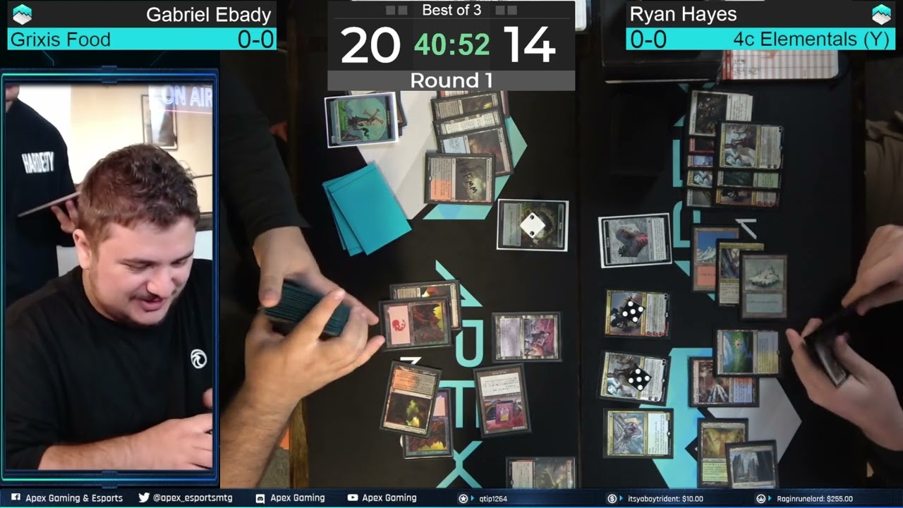 Grixis Food vs 4c Elementals (Y) | Modern 1K | Round 1