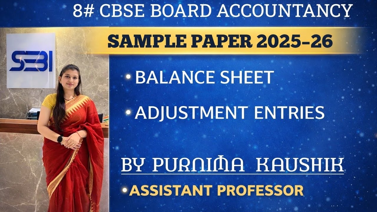 8# Last 15 Days Preparation - CBSE Board|| Accountancy|| Solutions CBSE Sample papers|| CTQ Series