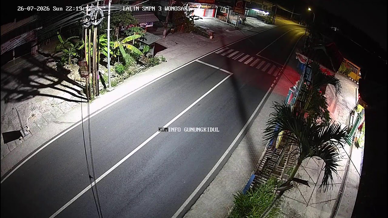 LIVE PEMANTAUAN CCTV LALULINTAS SMP N 3 WONOSARI
