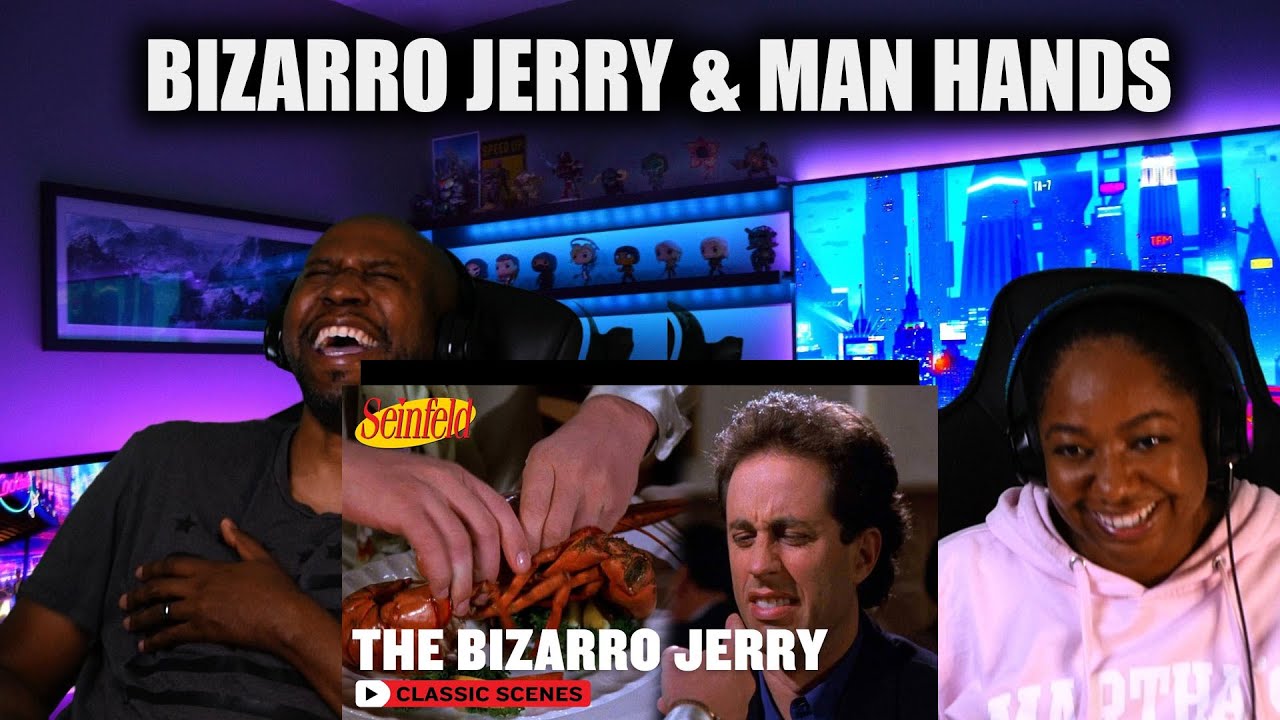 First Time Reaction to Seinfeld Bizarro Jerry & Man Hands