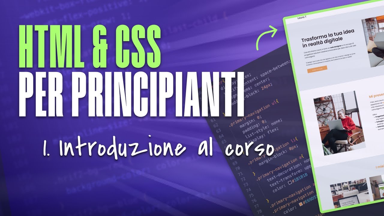HTML e CSS per principianti: IL CORSO per Web designer e Sviluppatori Web! 🚀🚀🚀
