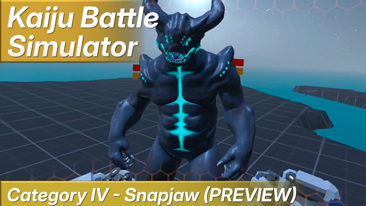New Category 4 Kaiju Incoming! Snapjaw - KAIJU BATTLE SIMULATOR