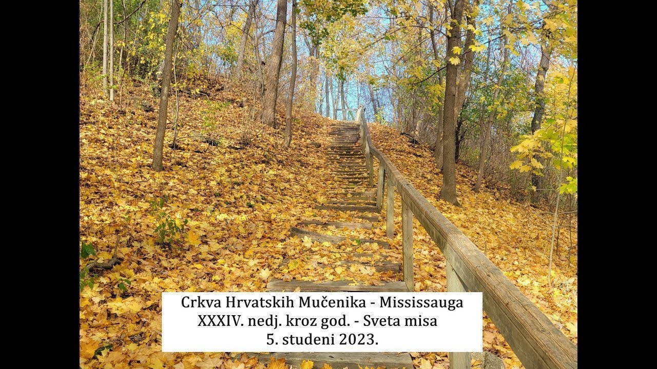 Sunday, November 26, 2023: Sveta misa, XXXIV. nedj. kroz god.- Mississauga