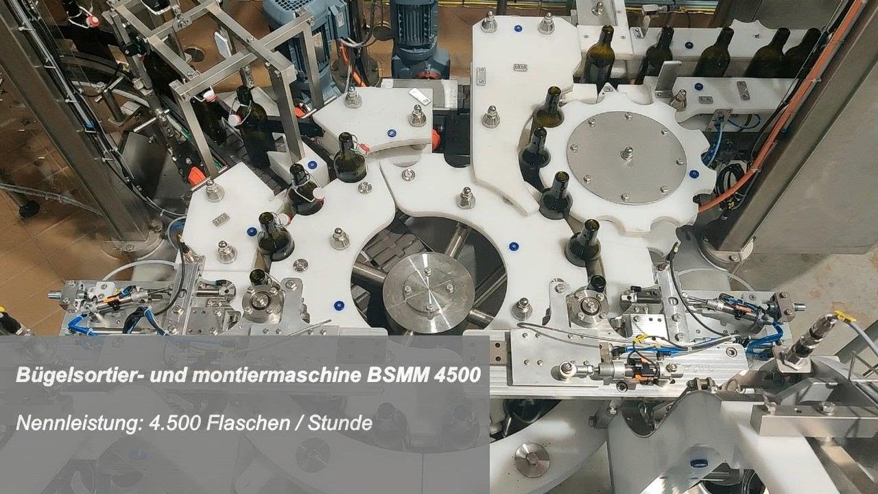 Bügelsortier- und montiermaschine BSMM - 4500