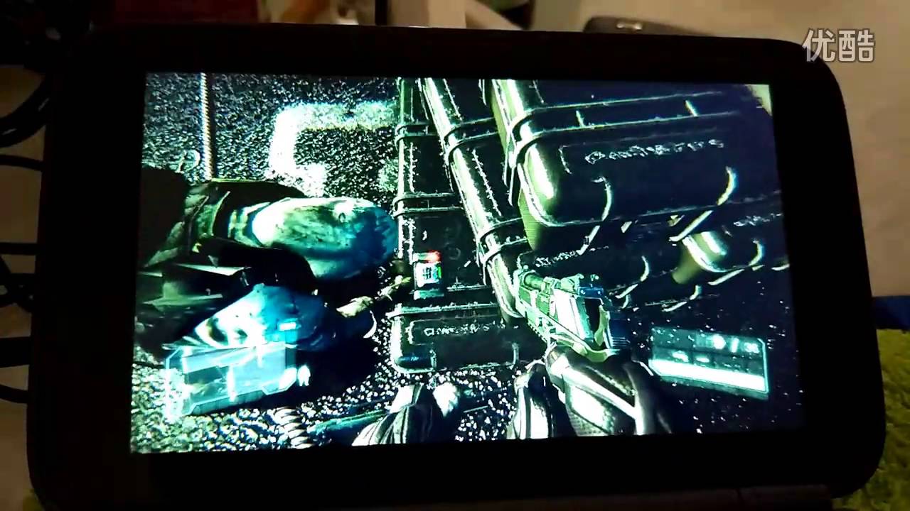 GPD WIN prototype(8700 fanless version) Crysis 3 test video