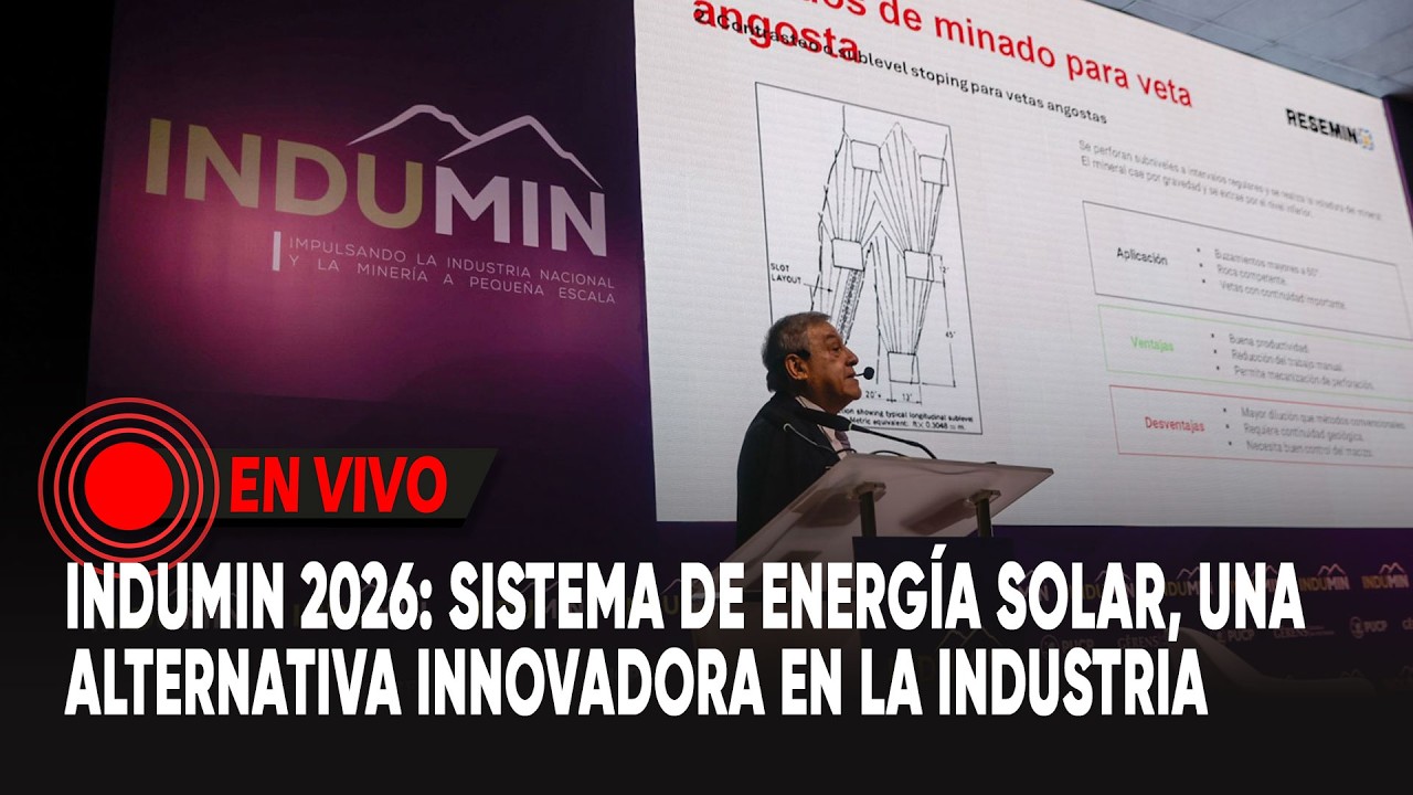Indumin 2026: Sistema de energía solar, una alternativa innovadora en la industria minera