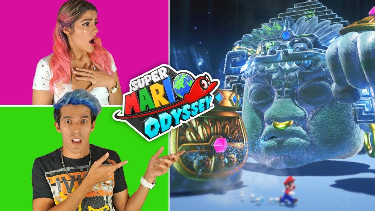 DEFEAT EASILY THE SAND KINGDOM BOSS | SUPER MARIO ODISSEY GAMEPLAY