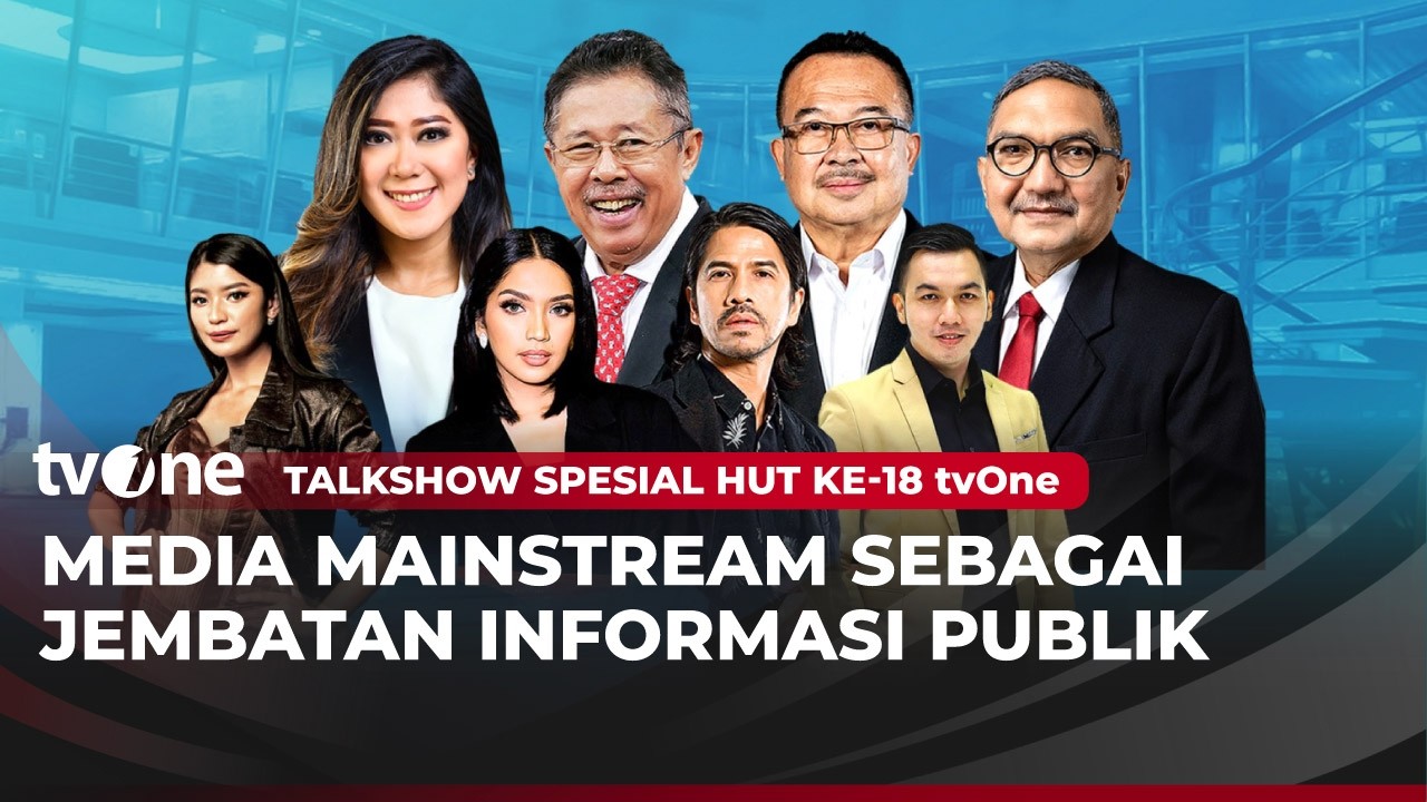 [FULL] Talkshow Spesial Menyalakan Harapan Menatap Masa Depan | HUT Ke-18 tvOne