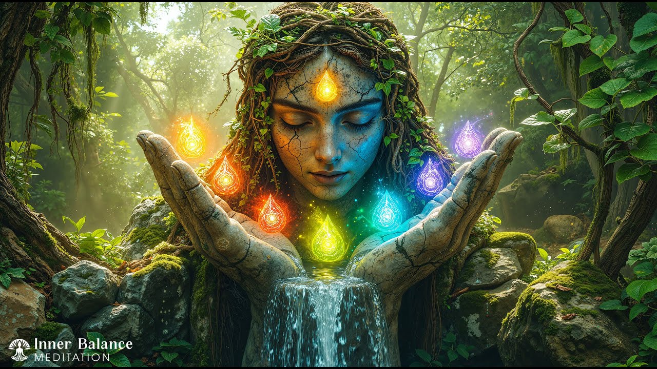 Целебная Музыка Gaia Для 7 Чакр | Заземление, Внутреннее Равновесие, Расслабление Ума | Восстанов...