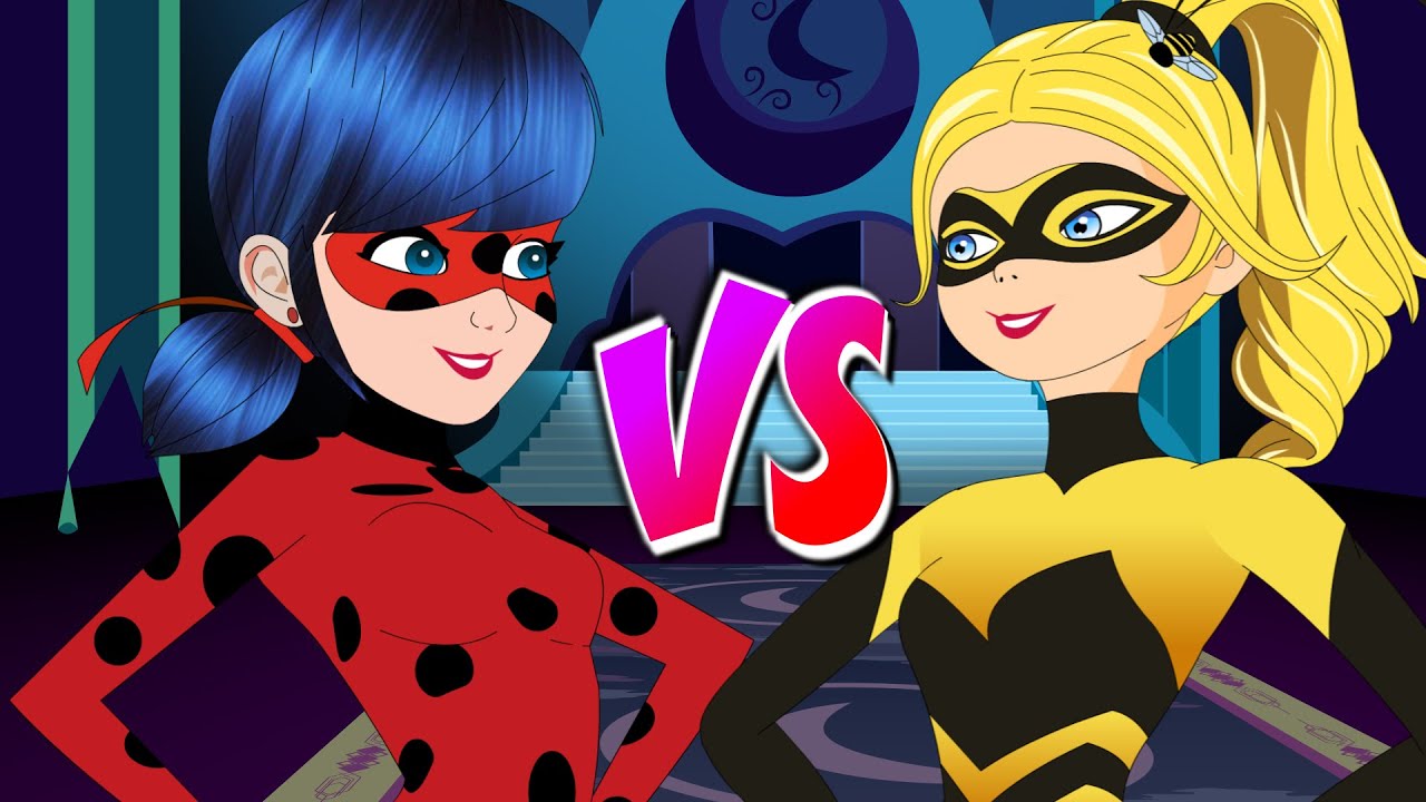 LadyBug vs Queen Bee - Princess Rap Battles