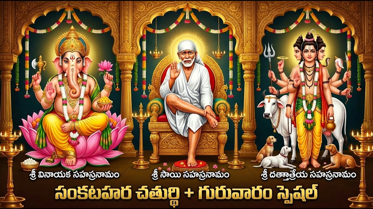 సంకటహర చతుర్థి + గురువారం రోజు ఈ స్తోత్రాలు వింటే కోరికలు నెరవేరుతాయి | Sankatahara Chaturthi