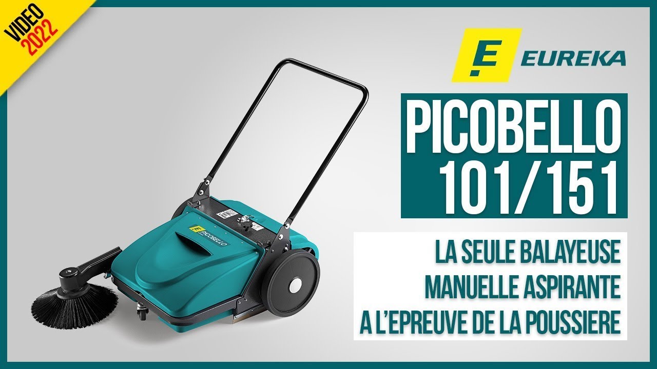 M&aacute;y qu&eacute;t r&aacute;c đẩy tay cơ học Eureka Picobello 101/151