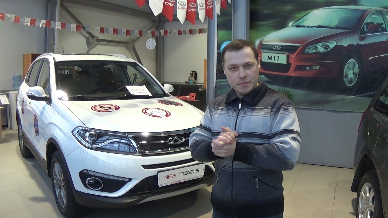 Обновленный кроссовер Chery Tiggo 5 new 2016-2017. Обзор.