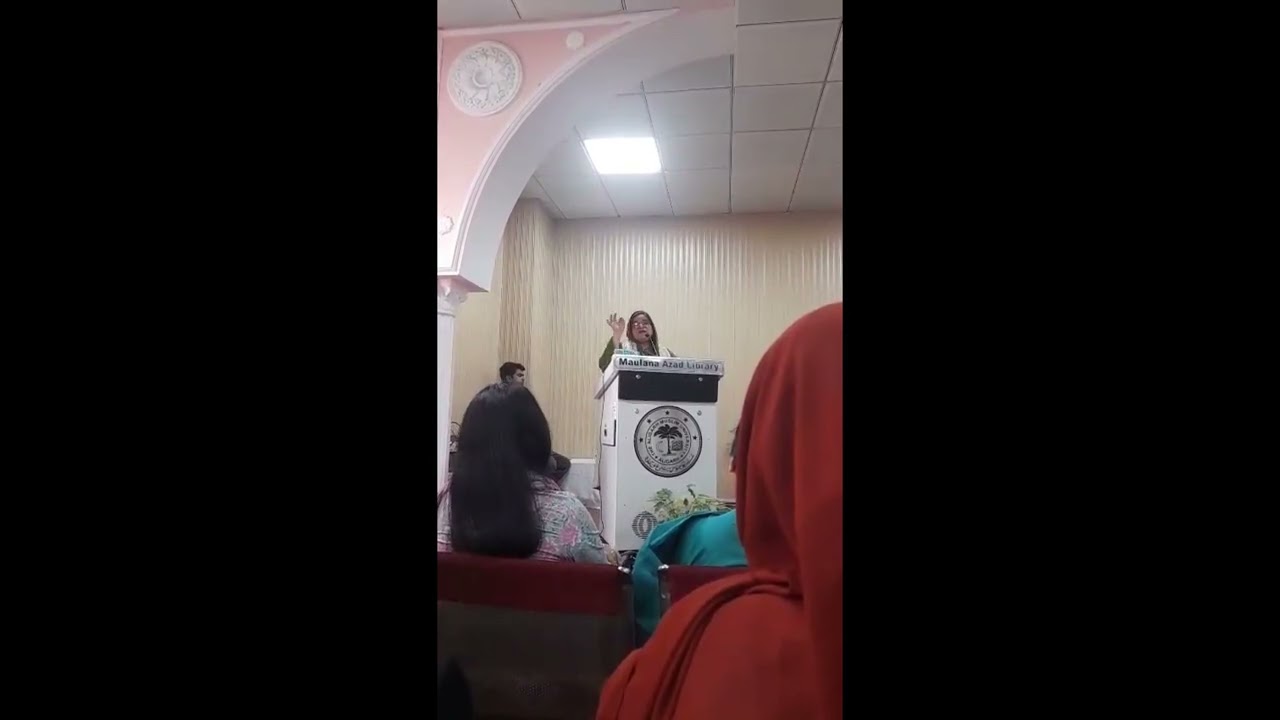 Compere: Gandhi Jayanti Celebrations Aligarh Muslim University 2 October 2025