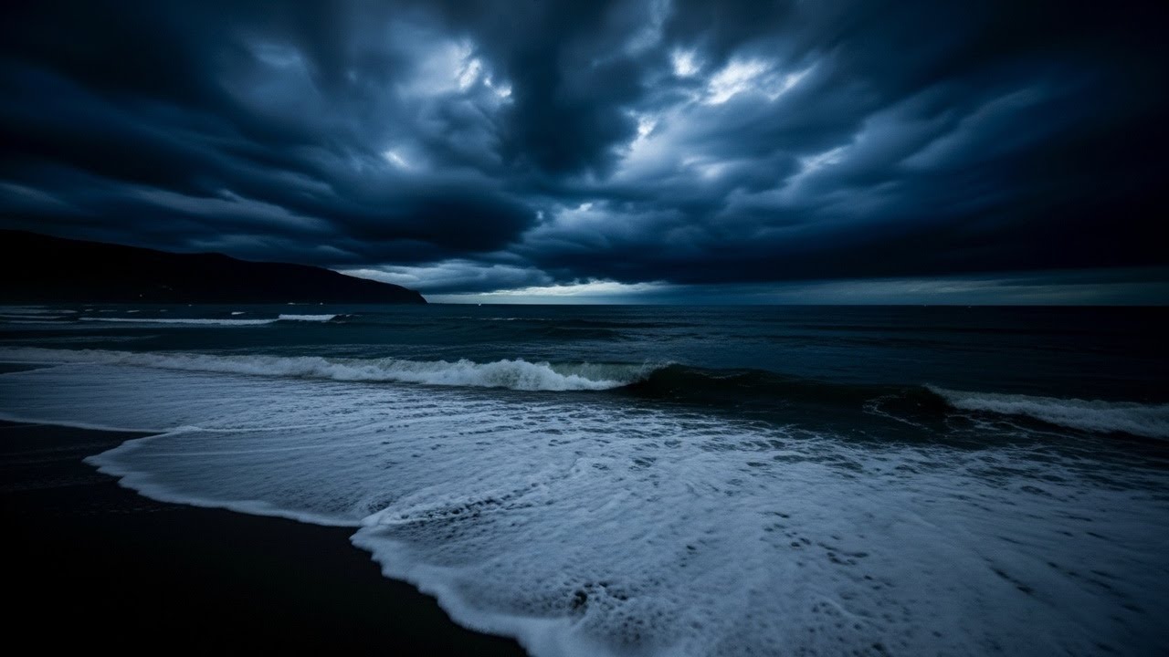 5-Minute Sleep Therapy: Ocean Sounds for Instant Calm | Deep Mind Relaxation & Emotional Reset