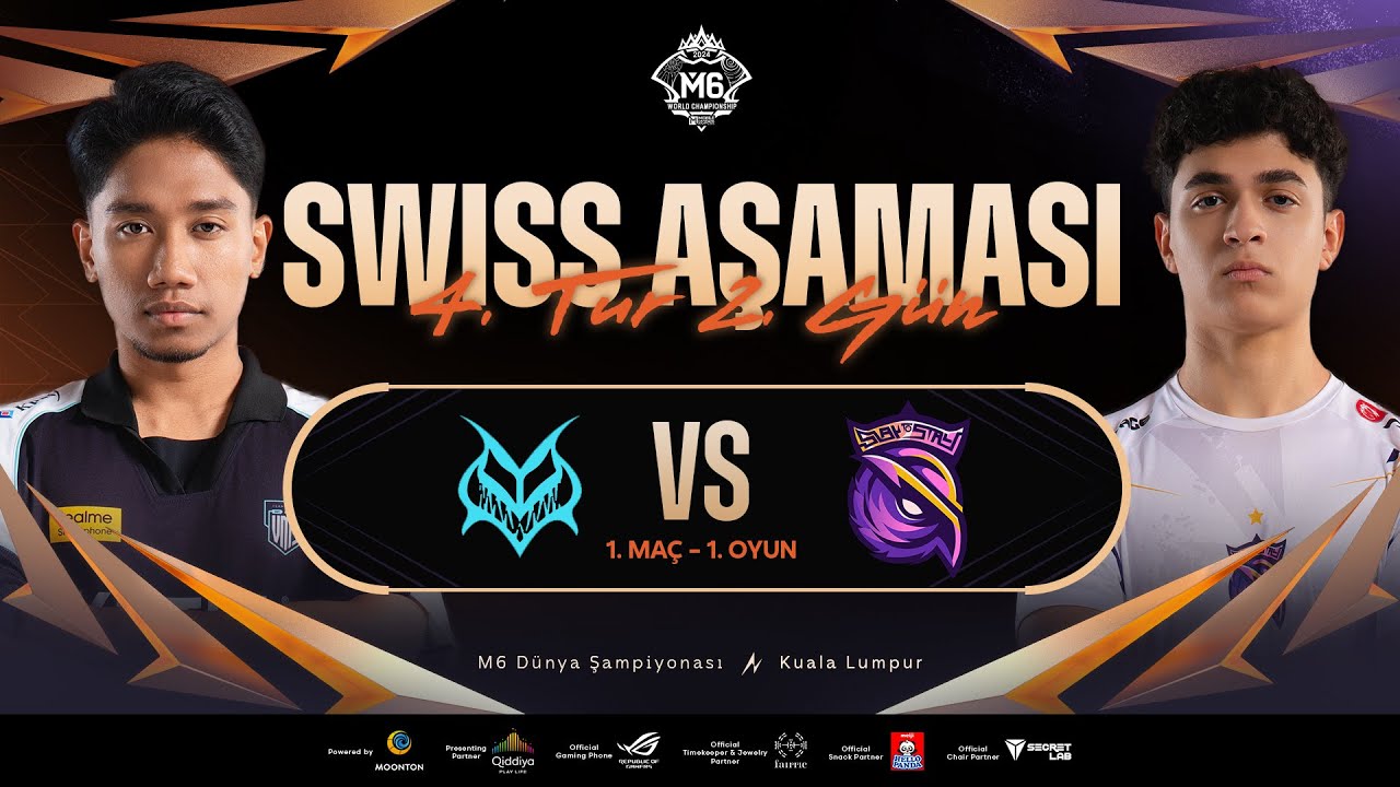[TR] M6 Swiss Aşaması 4. Tur | VMS vs S2G 1. Oyun