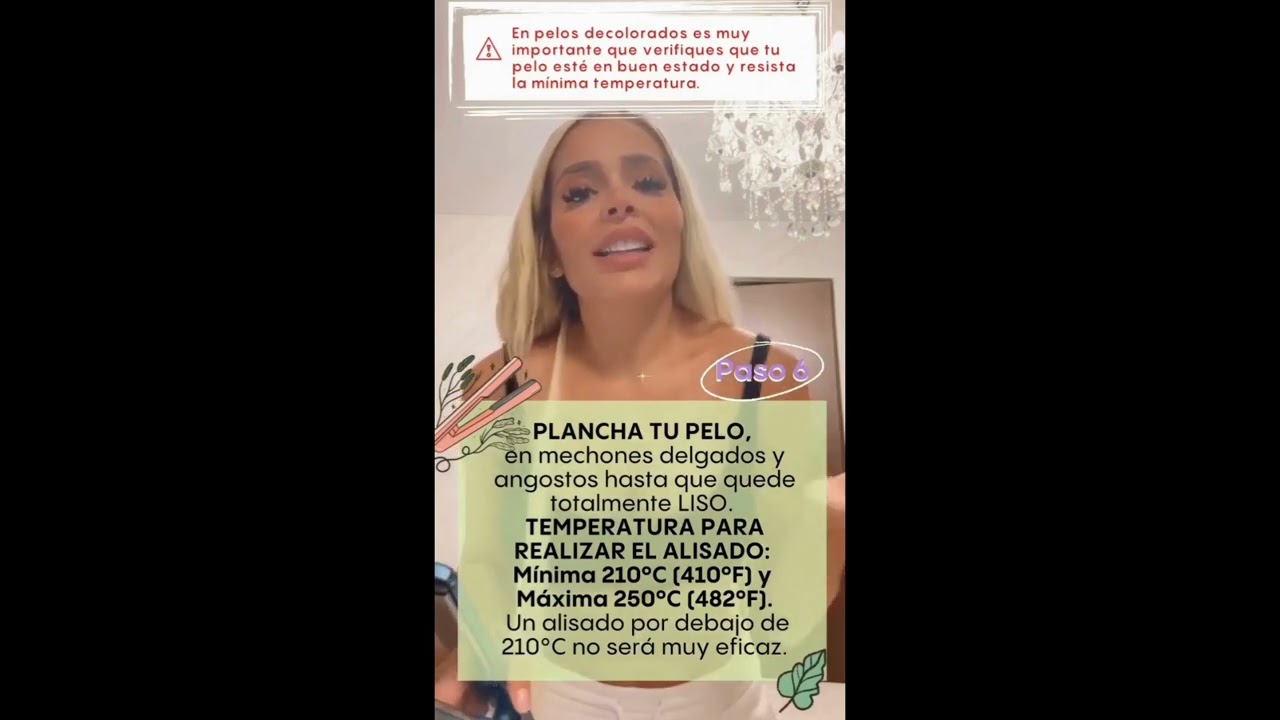 Como aplicar la Keratina Ritual Botánico Con Decoloración