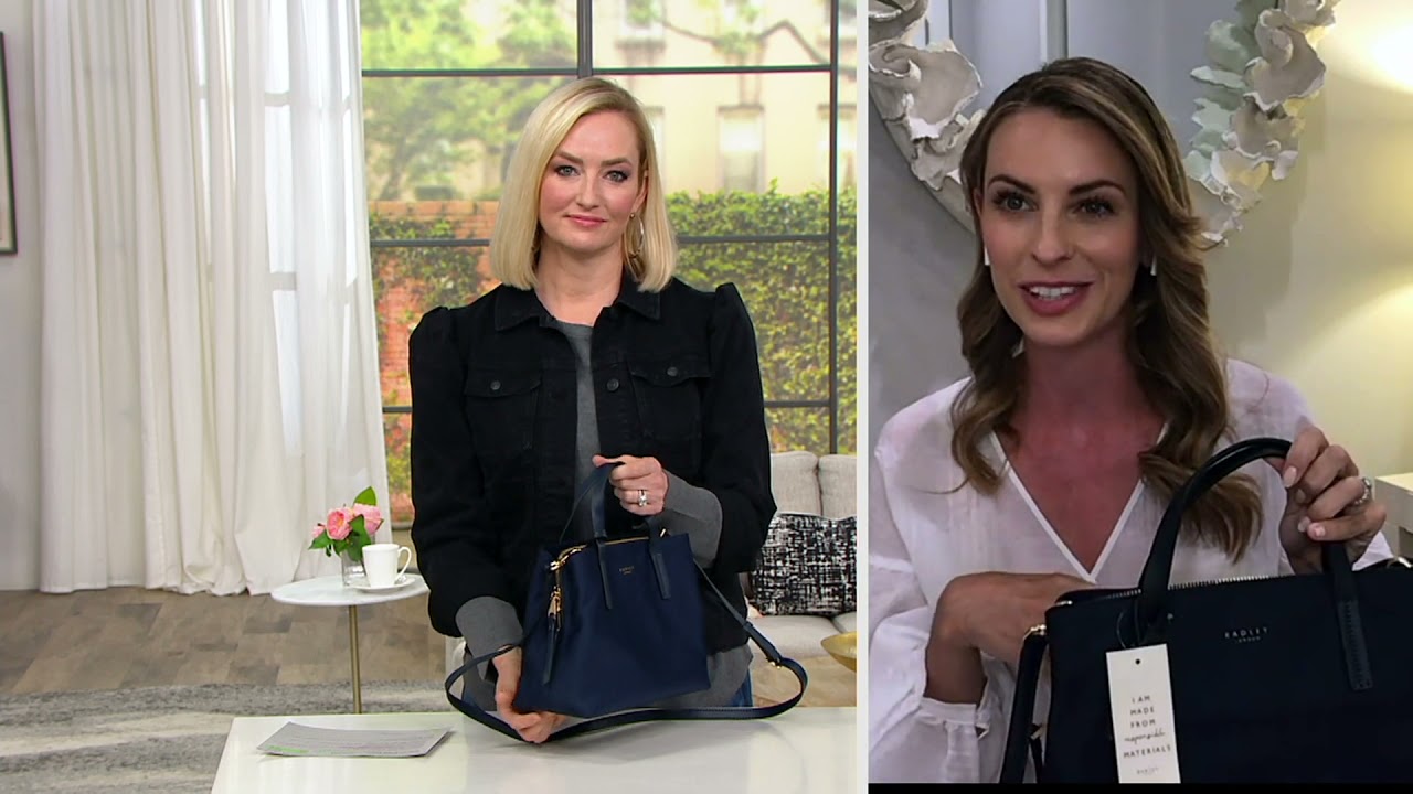Radley London Finsbury Park Medium Zip Top Multiway on QVC