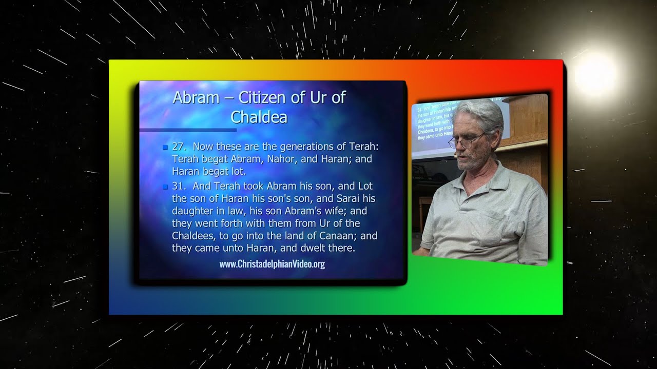 From Abraham to Moses: 1st Principles Class 2 Basic understanding of the Bible