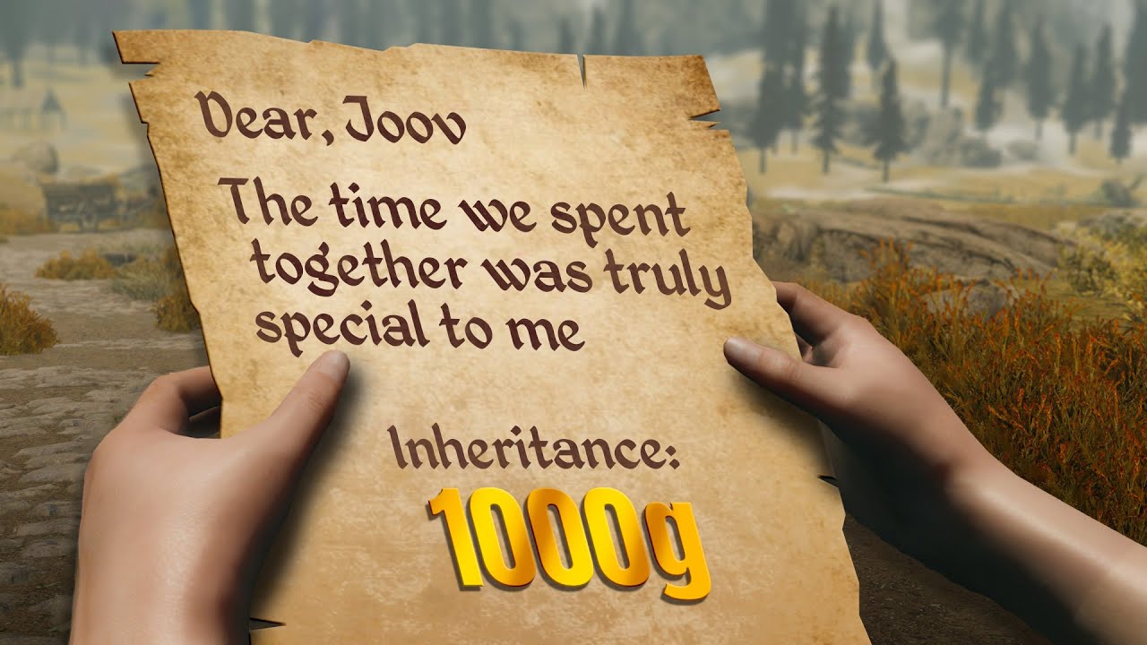 Skyrim with ONLY Inheritance money (Day 1)