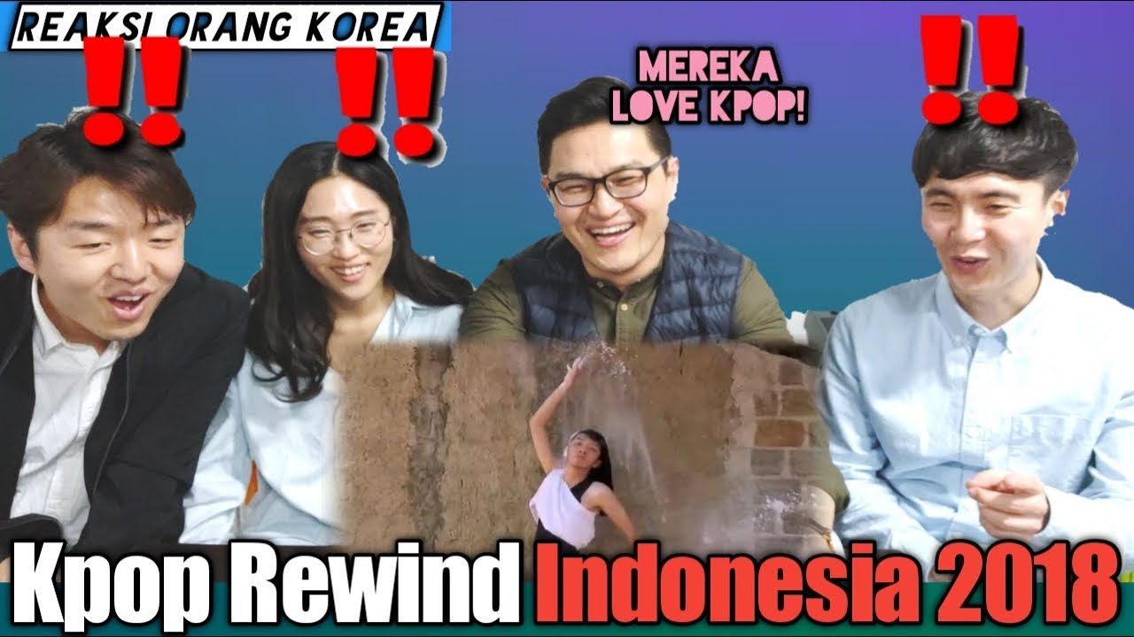 ORANG KOREA mecoba nonton 'K-POP YOUTUBE REWIND INDONESIA 2018'