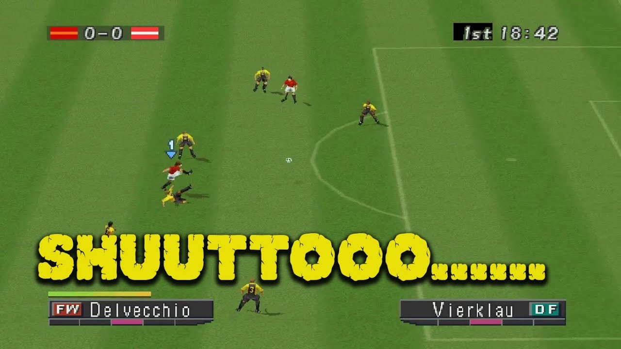 Komentar LUCU Game Winning Eleven PS1