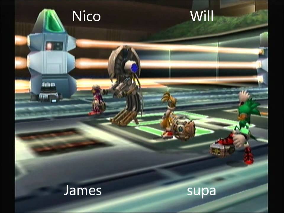 Sonic Riders ZG 4 Player Race #1