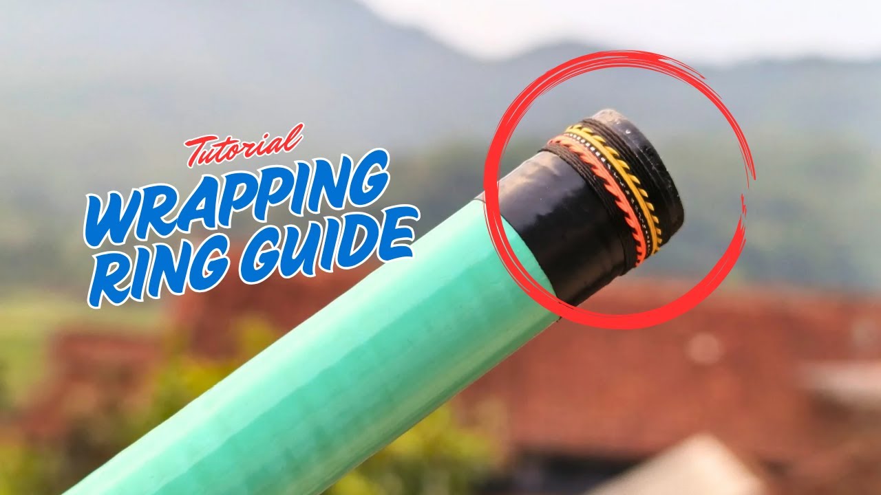 Cara wrapping ring giude/kolong mamarit pada joran tegek